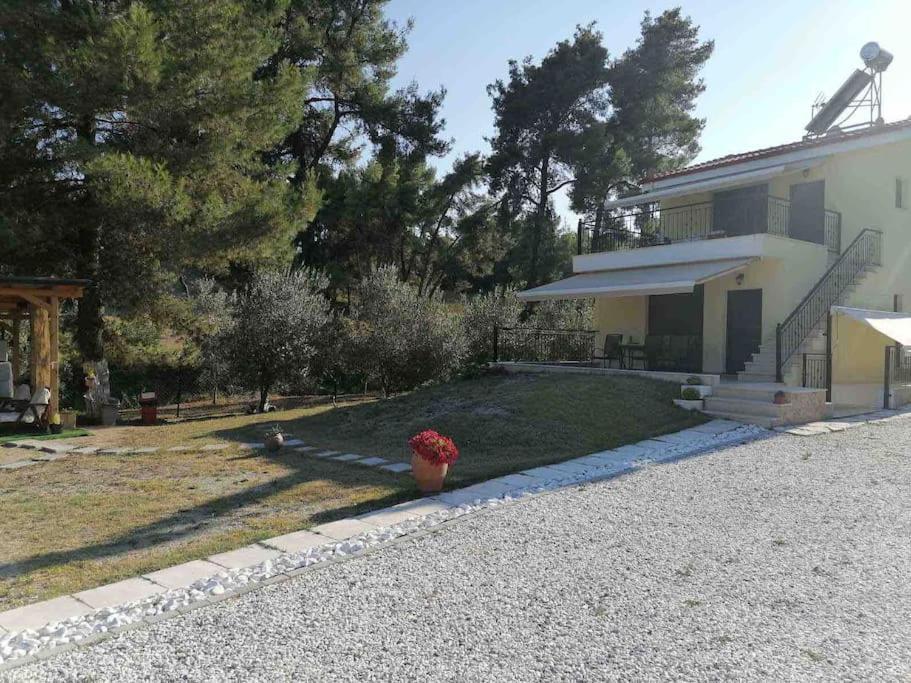 Epavli Xenia Pefkochori-Paliouri 50M Apartment Exterior foto
